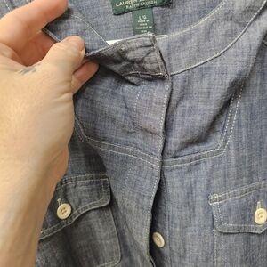 Ralph Lauren Blue Denim Shirt